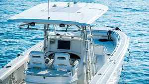 Image of a boat sailing on the water.