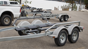 Different Types of Bunk Slides or Bunk Slicks for Boat Trailers