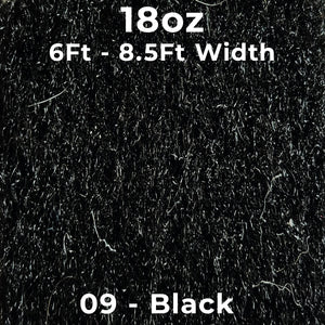 18oz Black Boat Carpet