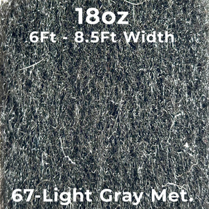 18oz Light Gray Metallic Boat Carpet