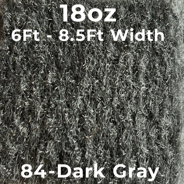 18oz Dark Gray Color Boat Carpet