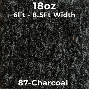 18oz Charcoal Color Boat Carpet