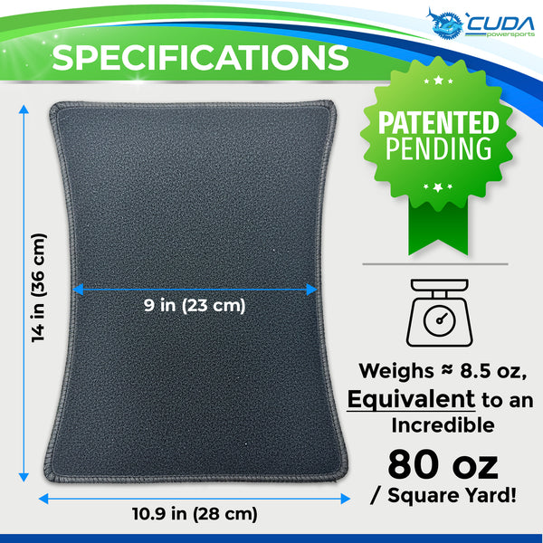 Boat Trailer Bunk Carpet PATCH - New Only From 'Cuda