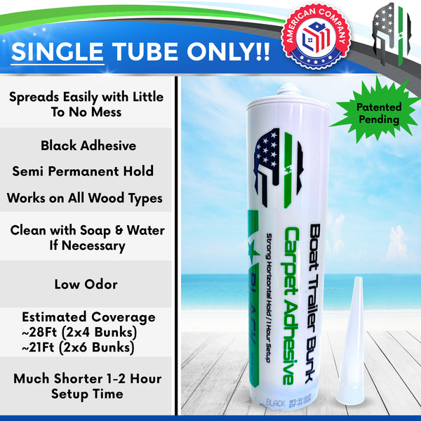 Renewed Warriors Bunk Carpet Adhesive & Kit