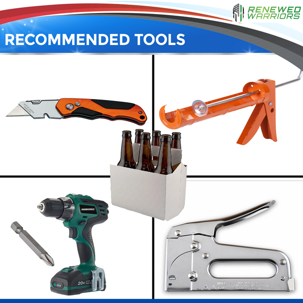 Renewed Warriors Bunk Carpet Adhesive & Kit