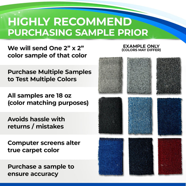 18oz Boat Carpet - 56 Red - 6Ft & 8.5Ft Width