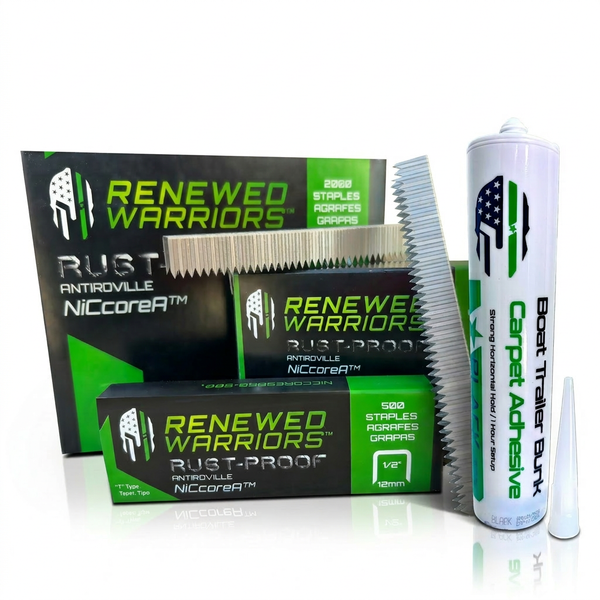 Renewed Warriors Bunk Carpet Adhesive & Kit