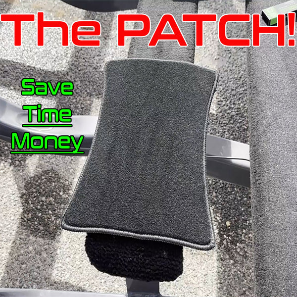 Boat Trailer Bunk Carpet PATCH - New Only From 'Cuda