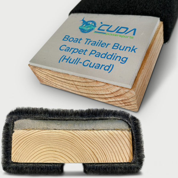 Hull-Guard:  Boat Trailer Bunk Board Padding
